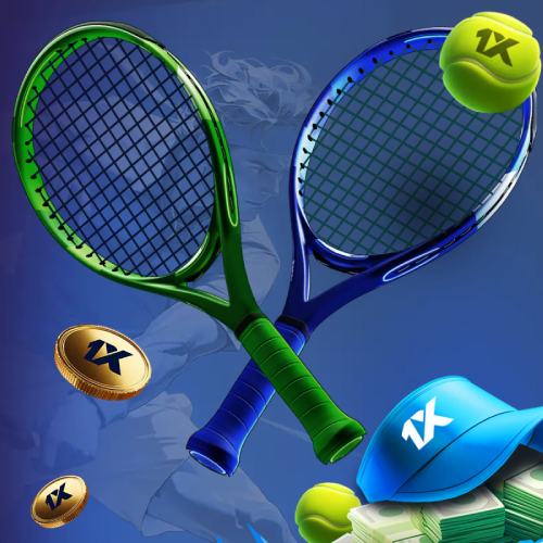 مراهنات التنس عبر الإنترنت 1xbet